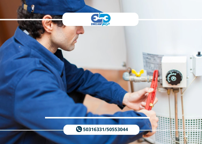 تصليح سخان الغاز